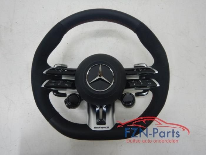 Mercedes-Benz C63 E63 AMG Stuur Leer Alcantara MF+F1+Airbag, Enlèvement ou Envoi, Utilisé