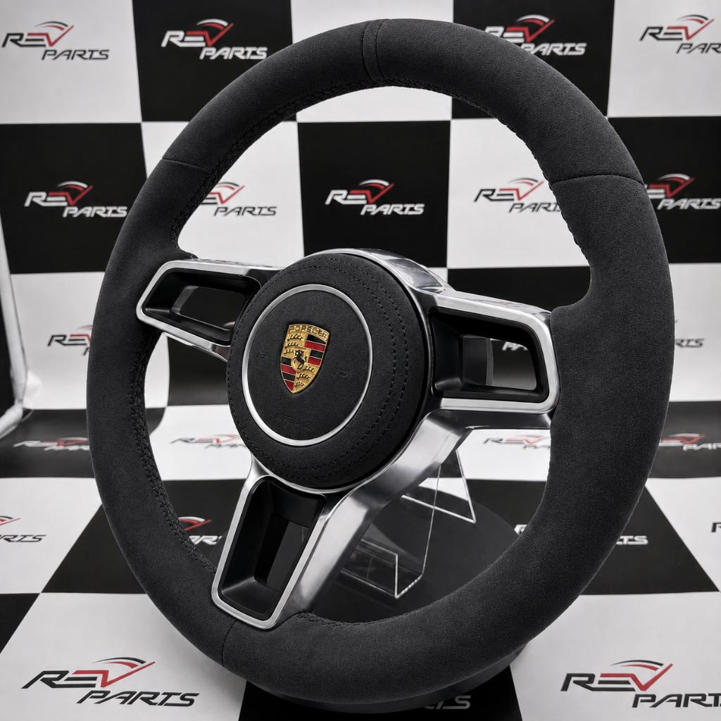 Porsche stuur alcantara zonder knoppen flippers upgrade, Auto-onderdelen, Besturing, Porsche, Nieuw, Ophalen of Verzenden