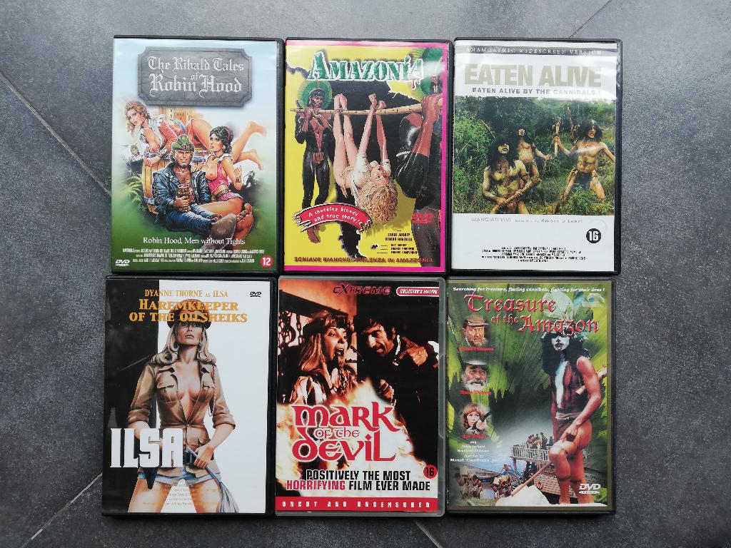 exploitation horror DVD collectie, Cd's en Dvd's, Ophalen of Verzenden, Gebruikt, Overige genres