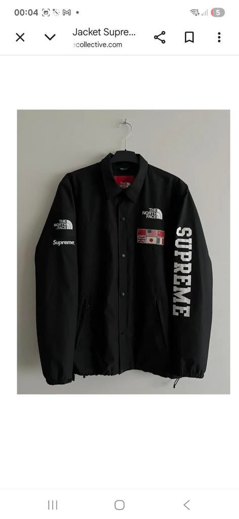 Veste North Face Supreme