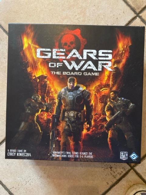GEARS OF WAR: THE BOARD GAME - zeldzaam spel in nieuwstaat, Hobby en Vrije tijd, Gezelschapsspellen | Bordspellen, Verzenden