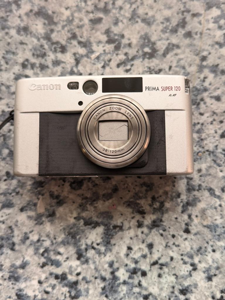 Appareil photo canon prima super 120, Enlèvement