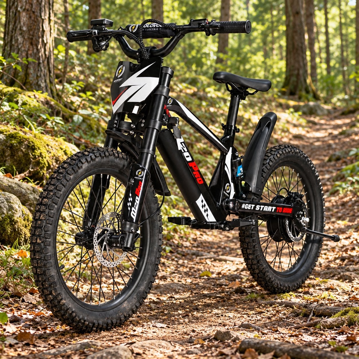 E-dirt bike Polovolt M20 pro Kids Bike elektrisch, Ophalen, Zo goed als nieuw