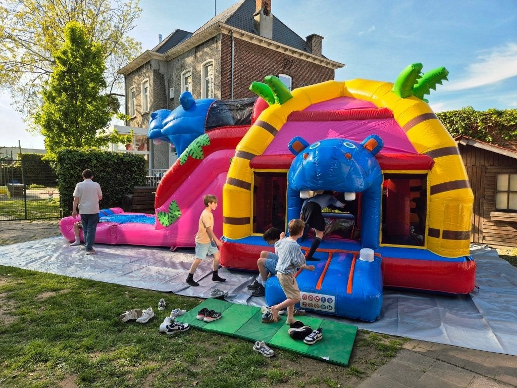 Multiplay Super Hippo springkasteel, Enlèvement, Utilisé