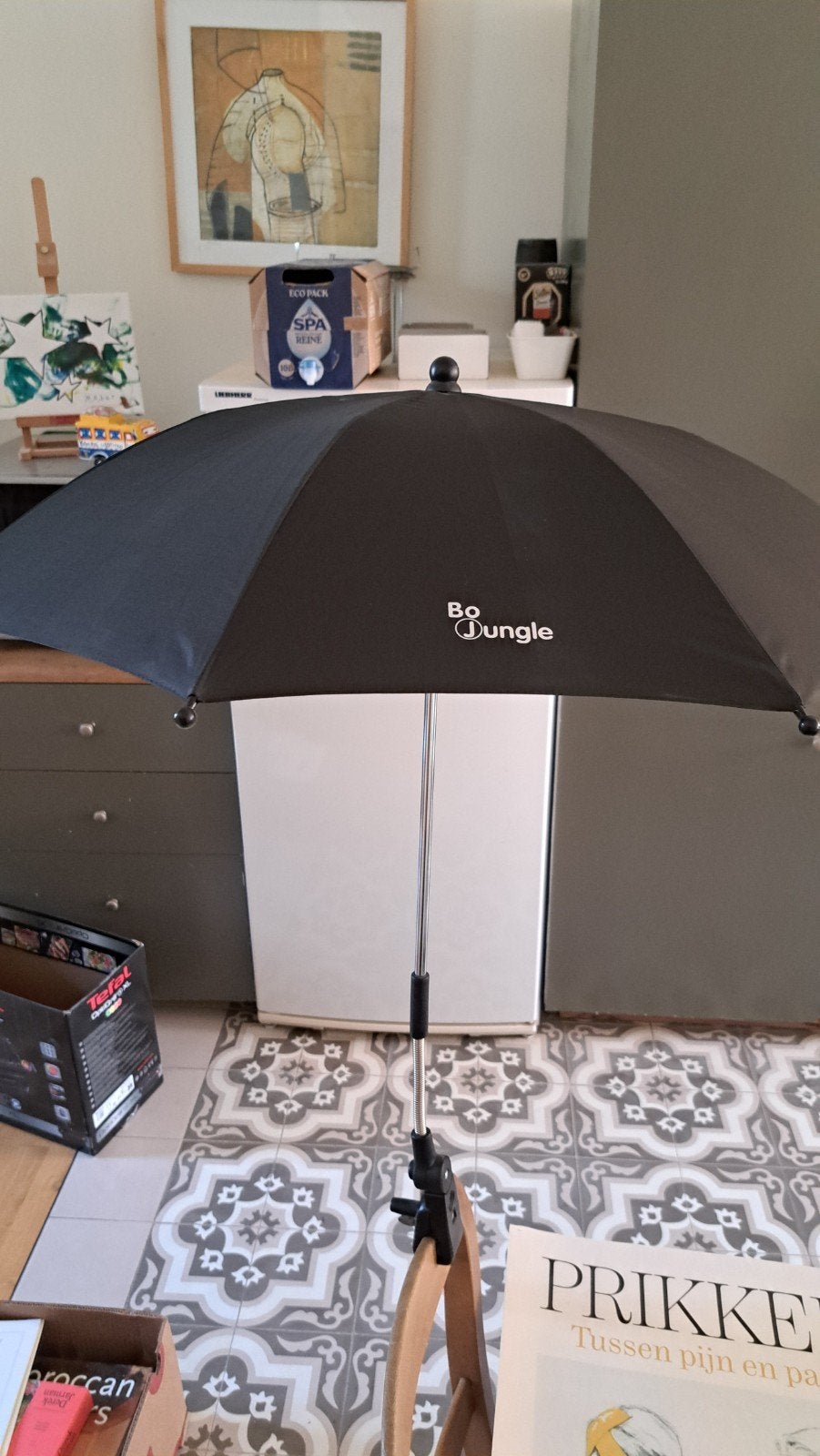 Parasol buggy, Ophalen, Gebruikt