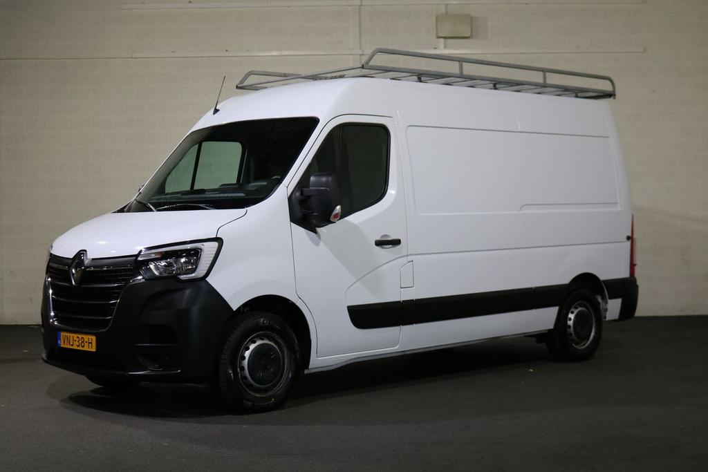 Renault Master 2.3 dCi 135pk L2 H2 Airco Navigatie Imperiaal, Auto's, Renault, Wit, Te koop, Handgeschakeld