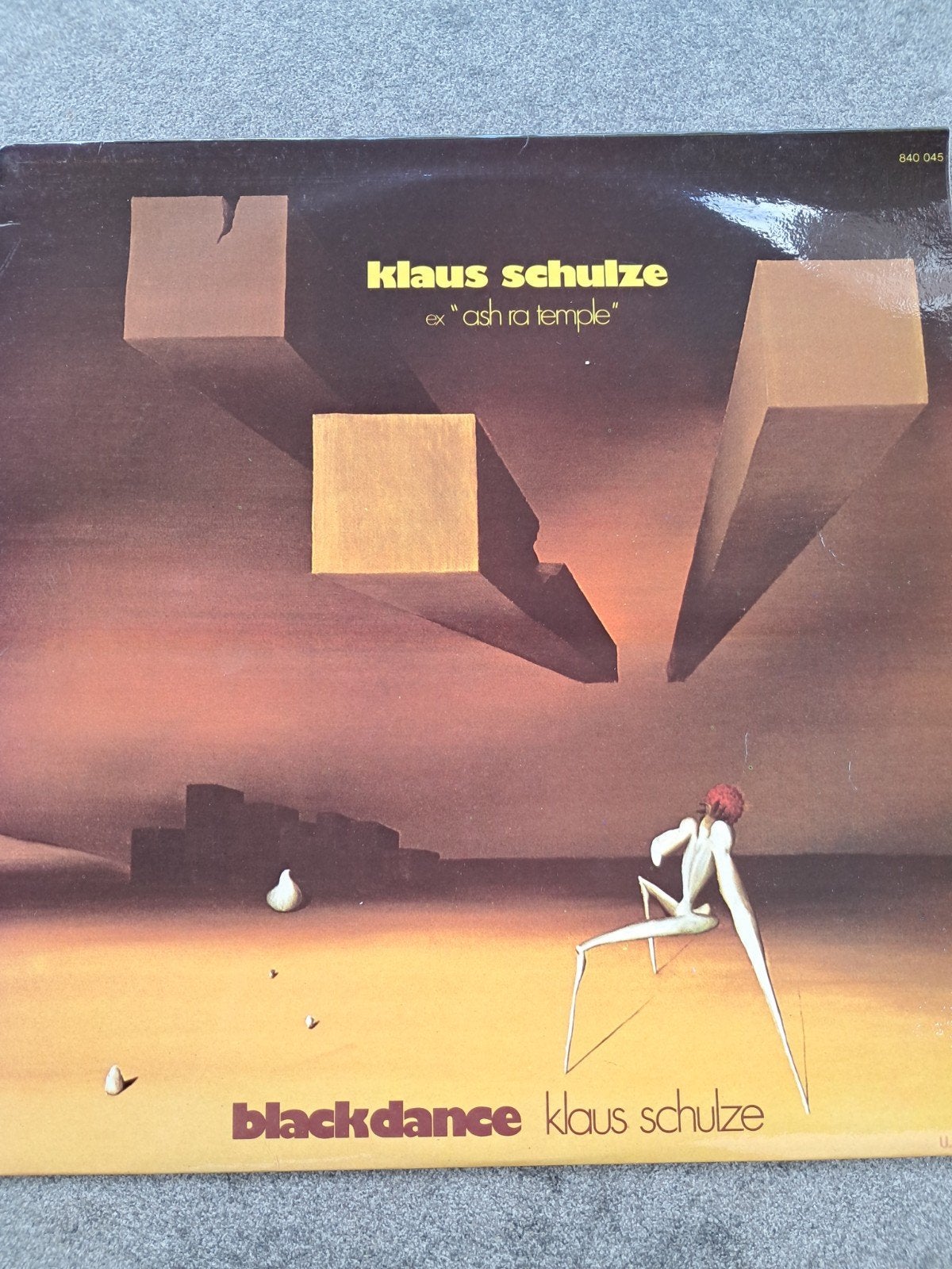 Lp Klaus Schulze, Cd's en Dvd's, LP, Gebruikt, Electronic Rock, Ophalen of Verzenden