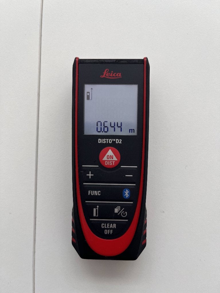 Leica DISTO D2 Bluetooth – Télémètre laser professionnel, Enlèvement ou Envoi, Comme neuf