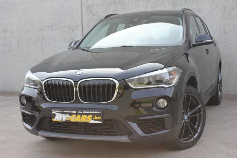 BMW X1, Stof, https://public.car-pass.be/vhr/ea999f28-ec73-44c3-9f01-38263374c1d0, Zwart, Bedrijf