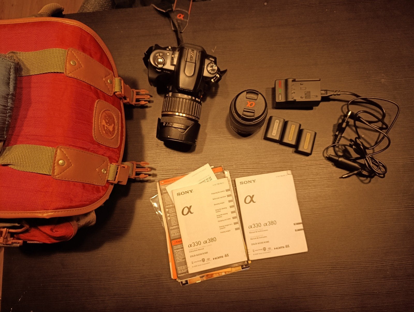 Fototoestel sony a380 met toebehoren, Auto-onderdelen, Ophalen