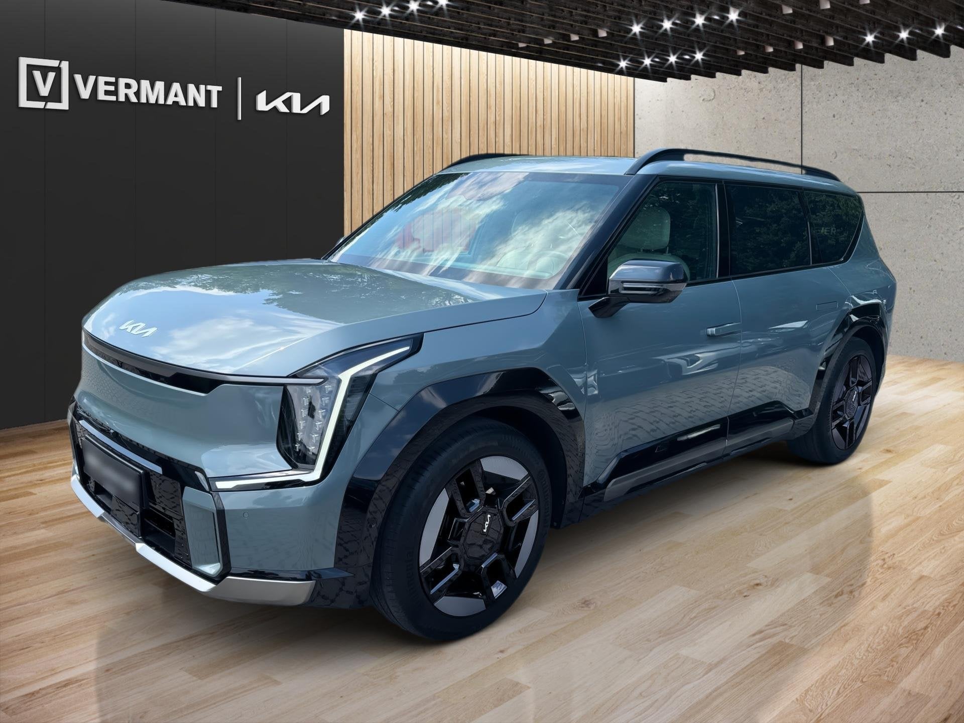 Kia EV9 GT-Line 7PL + Trekhaak, Auto's, Kia, EV9, Adaptieve lichten, Adaptive Cruise Control, Airbags, Airconditioning, Bluetooth