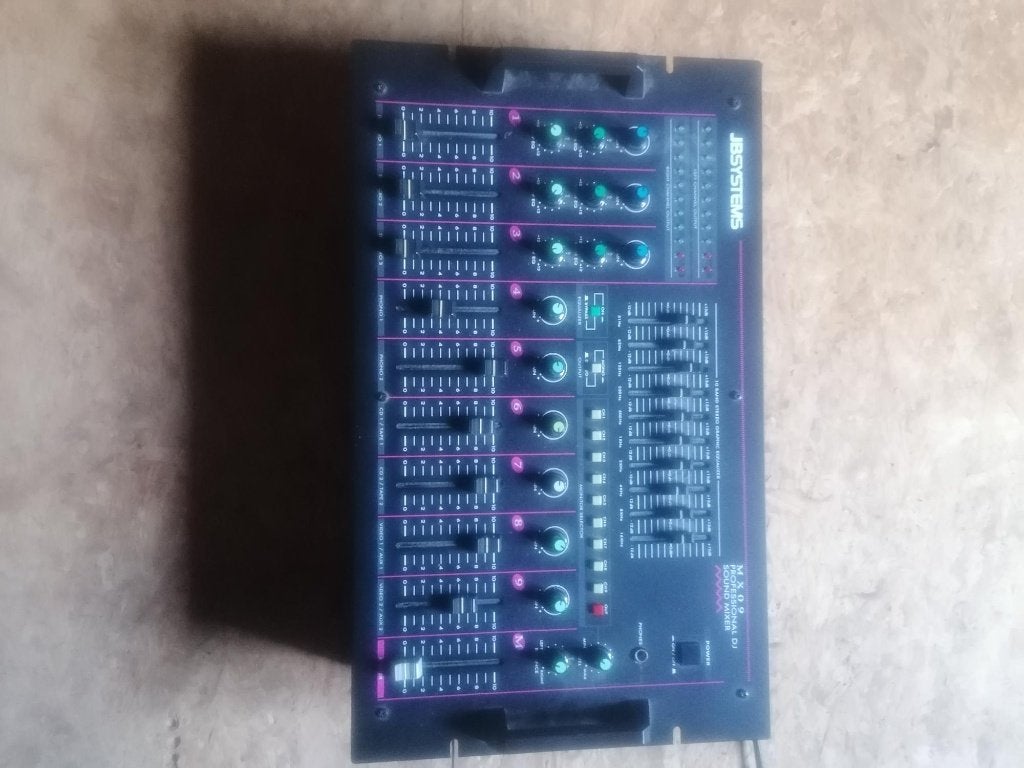 Mengpaneel en versterker.  MOET NU WEG.., Muziek en Instrumenten, Mengpanelen, Ophalen, Gebruikt, 5 tot 10 kanalen, Microfooningang