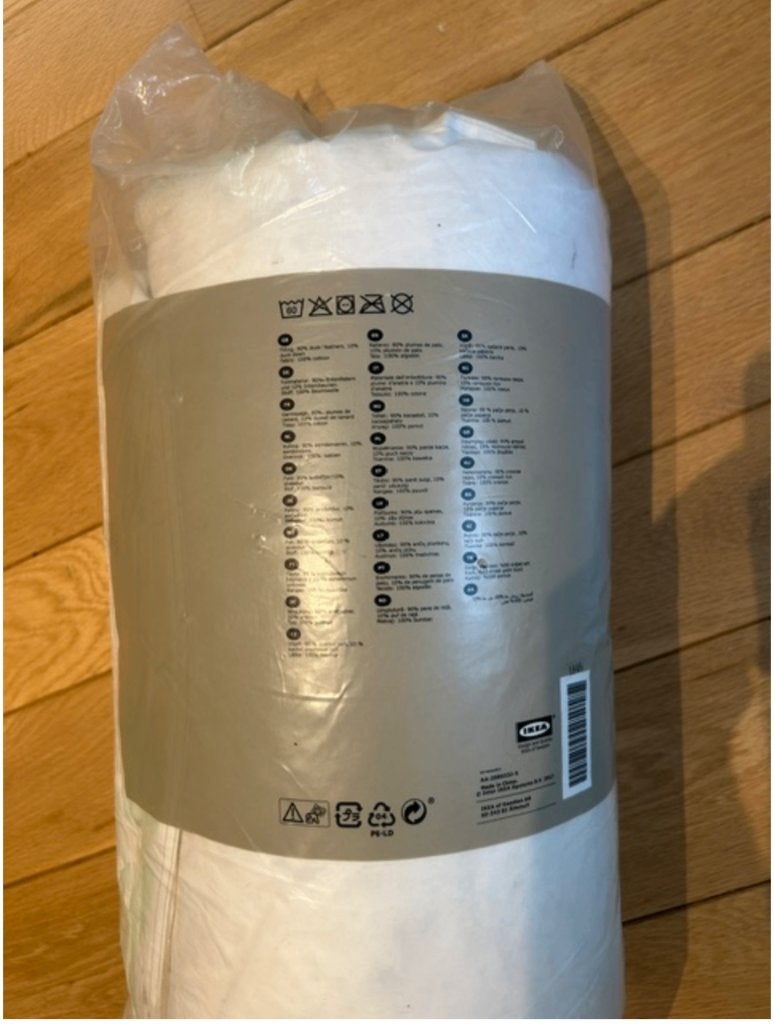 nouveau down 3 en 1. IKEA, Neuf, Beige, Housse de couette, Une personne