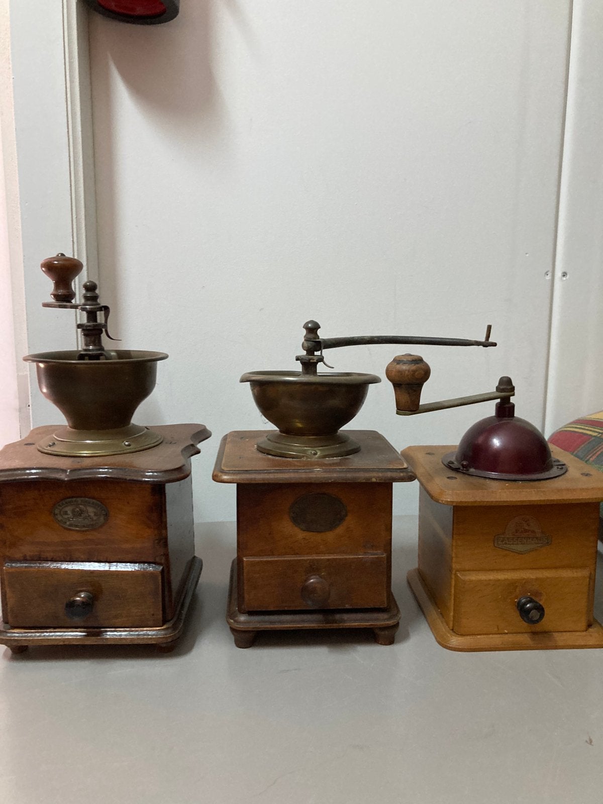 3 Koffie molens, Antiek en Kunst, Ophalen
