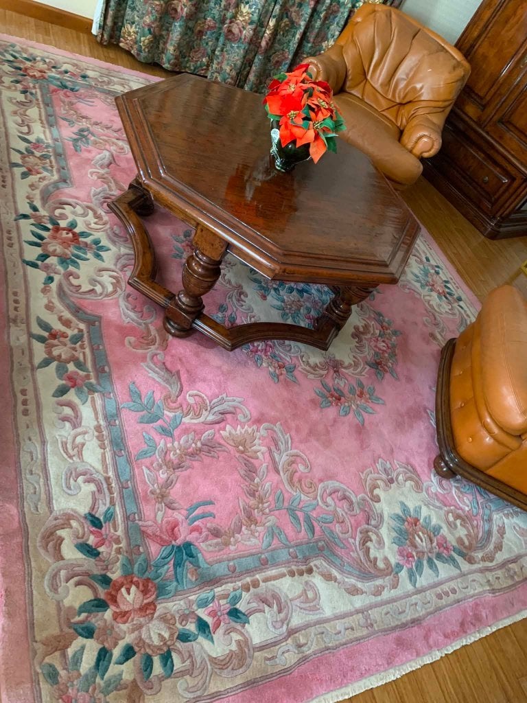 mooi wollen tapijt, Huis en Inrichting, Ophalen, Gebruikt