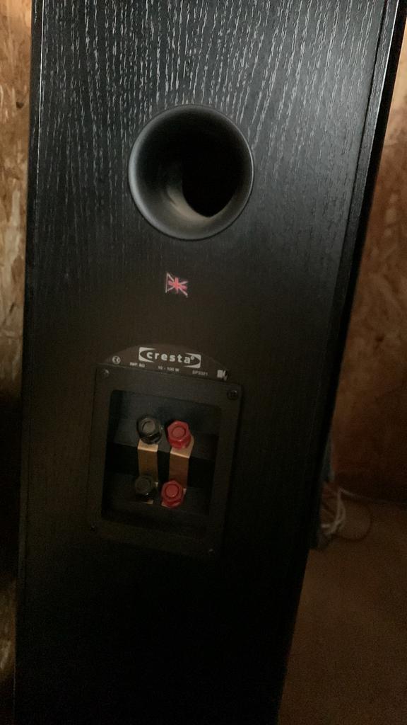 KEF cresta 3 speakerset, Enlèvement, Comme neuf, Haut-parleurs Frontaux, Arrière ou Stéréo, Autres marques