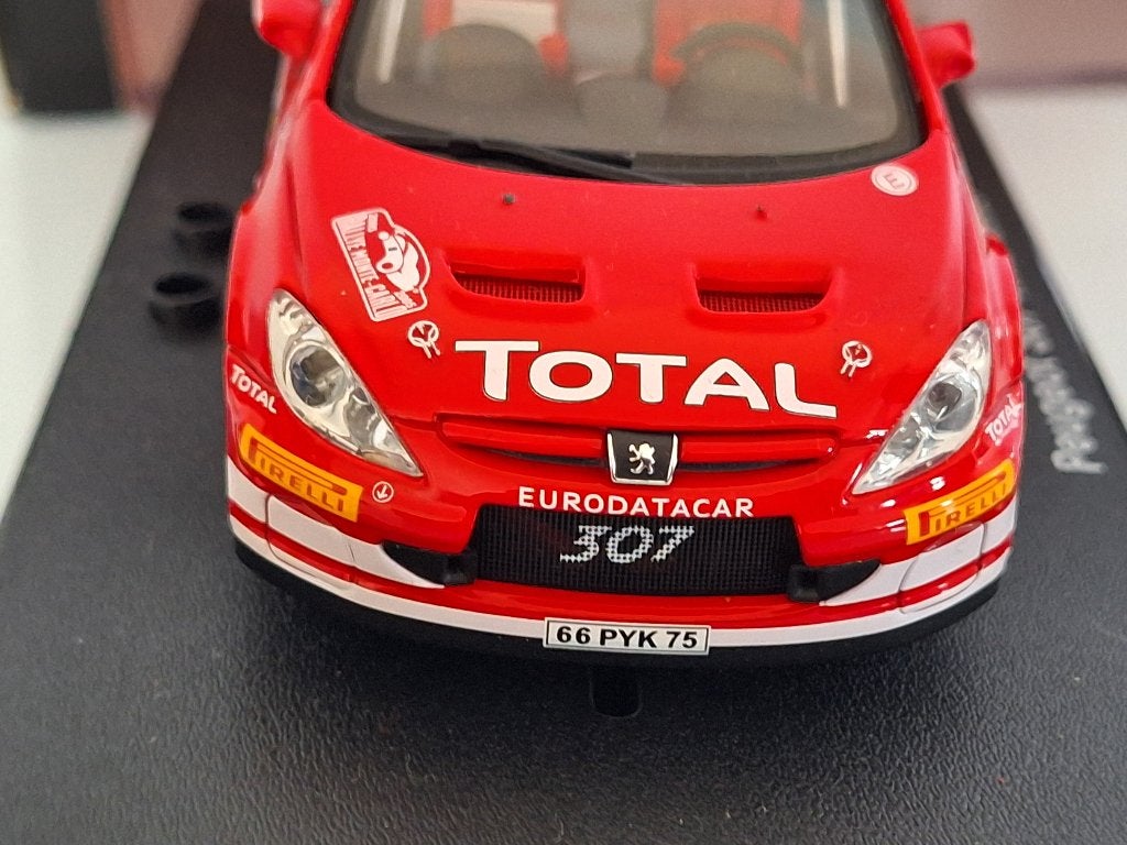 AutoArt Peugeot 307 Rally Montecarlo Martin Park Met Licht, Overige merken, Racebaan, Verzenden, Nieuw
