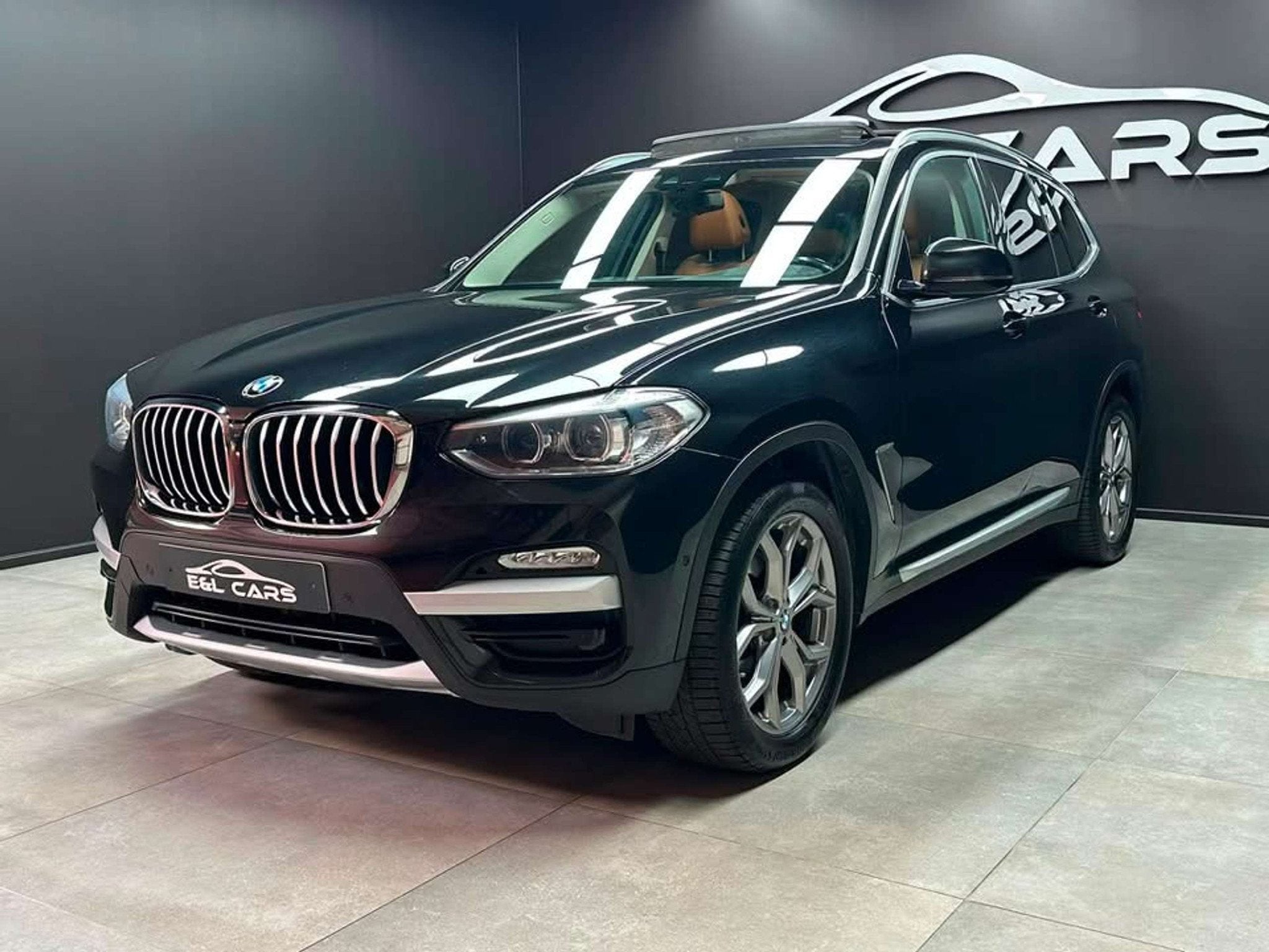 BMW X3 X3 2.0 dA sDrive18 "XLine" 12 mois de garantie, Auto's, BMW, Automaat, 4 cilinders, Zwart, Leder