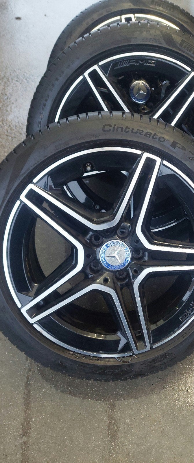 Velgen /Jantes Mercedes C pneus ÉTÉ, Enlèvement, Pneus été, Pneu(s)