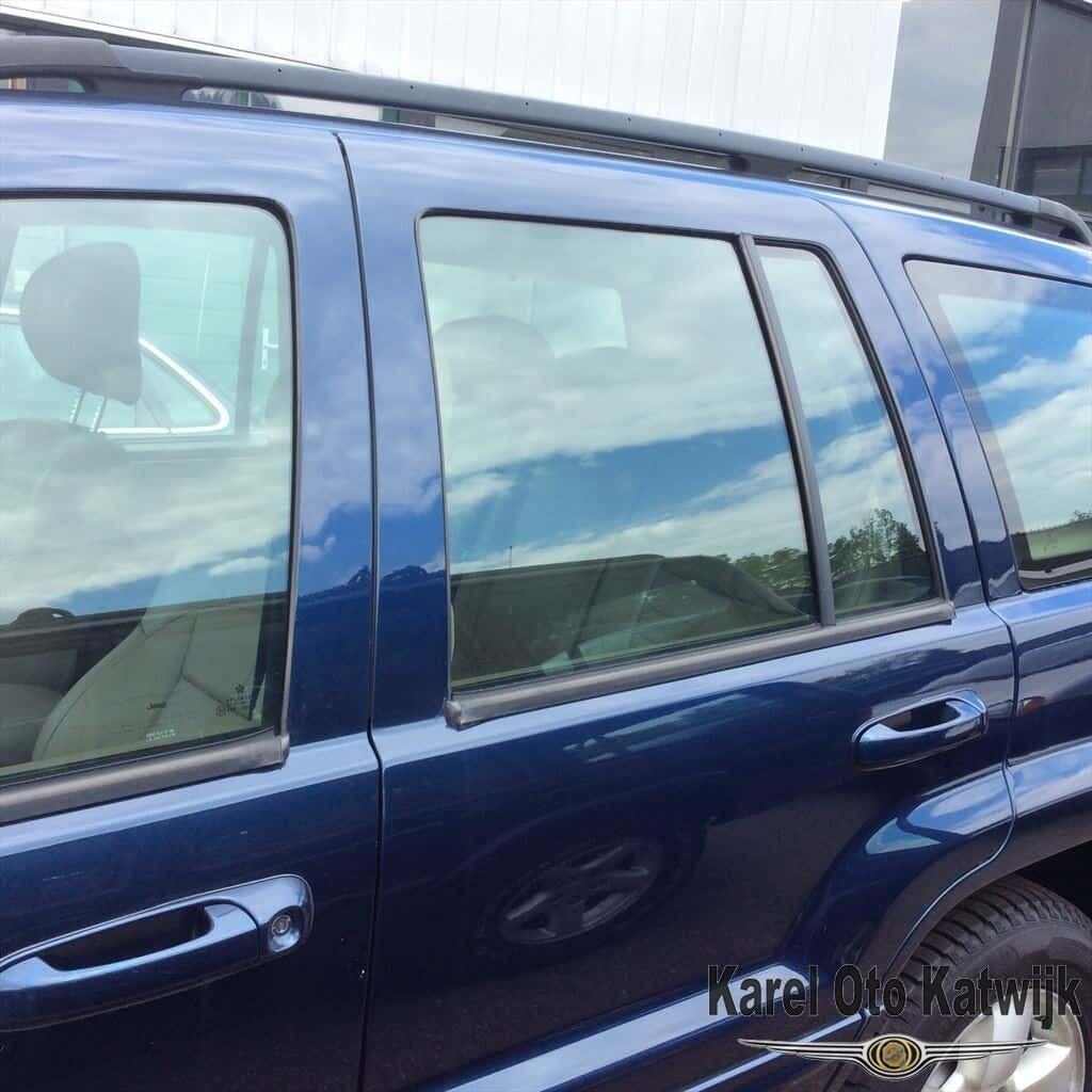 Achterdeur links Jeep Grand Cherokee 1999-2004 kleur blauw, Jeep, Gebruikt, -, Ophalen of Verzenden