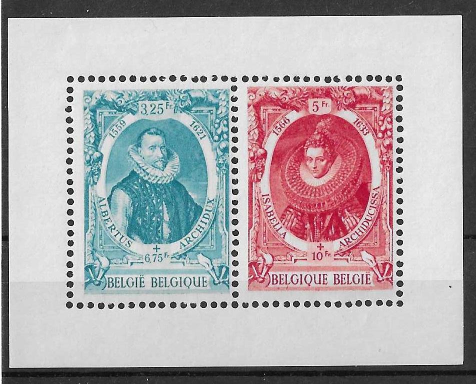 Timbres de Belgique - bloc 17, Timbres & Monnaies, Envoi