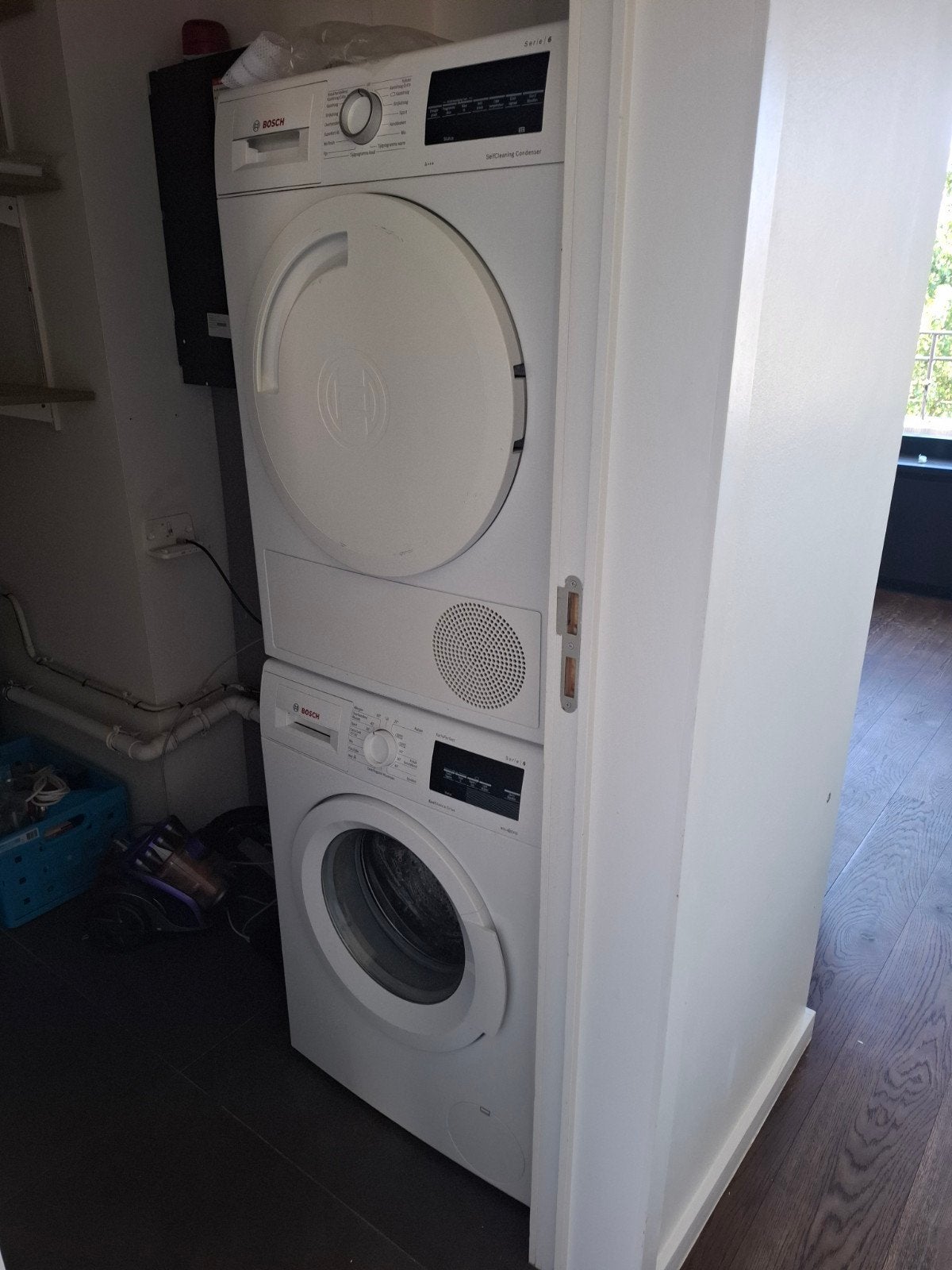Bosch variospeed 6  1 jaar oud, 1600 tours ou plus, Comme neuf, Chargeur frontal, Enlèvement