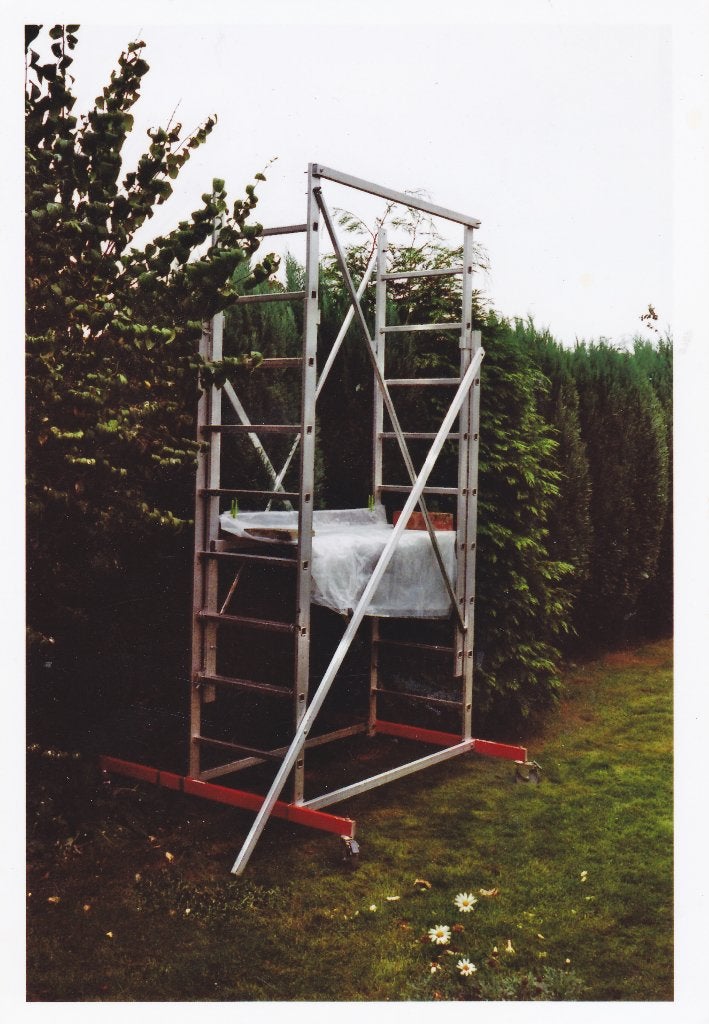 rolstelling, Doe-het-zelf en Bouw, Steigers, Ophalen, Gebruikt, Rolsteiger of Kamersteiger, 5 meter of hoger