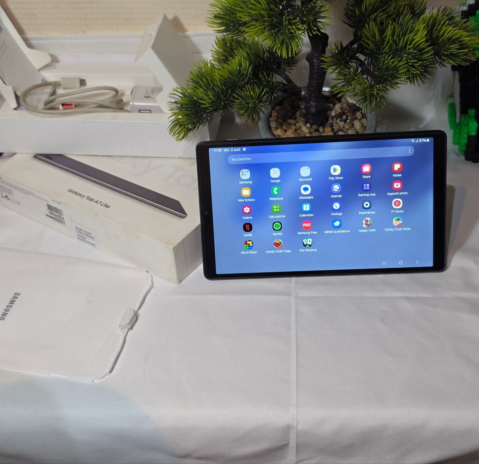 tablette Samsung Galaxy Tab A7 Lite, SIM, Enlèvement ou Envoi