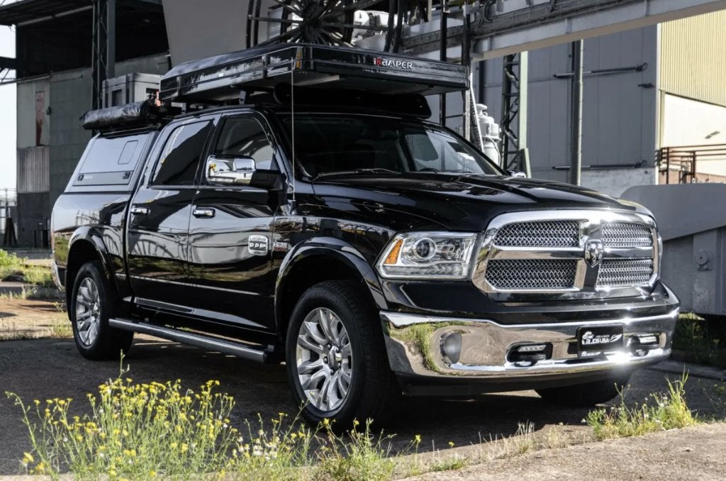 Dodge Ram Longhorn FULL OPTION 5.7 V8 LPG + camperuitrusting, Autos, Cuir, Achat, Euro 6, 2500 kg