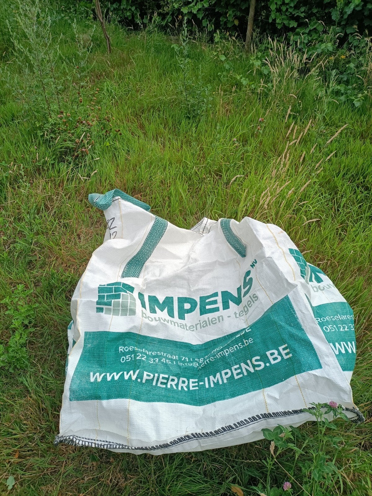 Lege bigbag, Ophalen