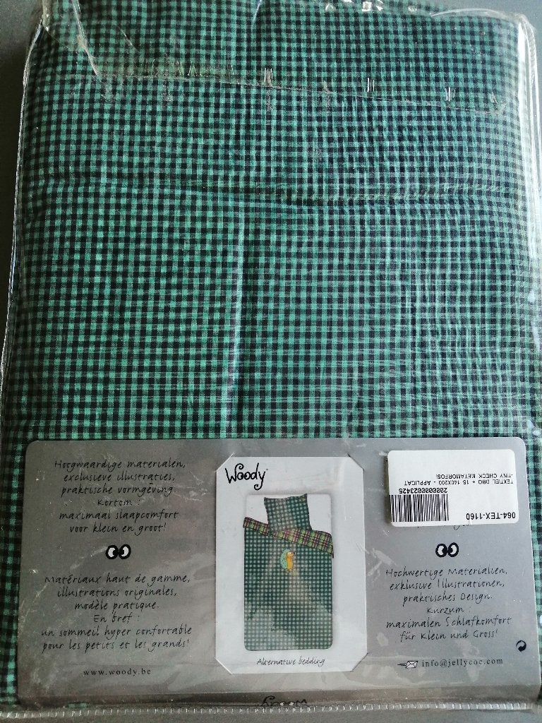 nieuw dekbedovertrek WOODY 1 jaar, Enfants & Bébés, Chambre d'enfant | Linge de lit, Neuf, Housse de couette, Lit simple, Enlèvement ou Envoi