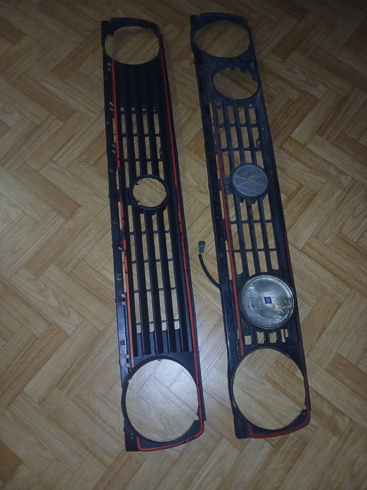 golf 2 grille / 1 jette grill, Ophalen, Gebruikt, Voor, Volkswagen
