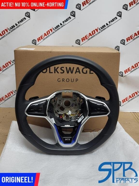 Stuurwiel STUUR VW Golf 8 VIII GTE FLIPPERS TOUCHSCREEN NEW, Auto-onderdelen, Besturing, Volkswagen, Nieuw, Ophalen of Verzenden