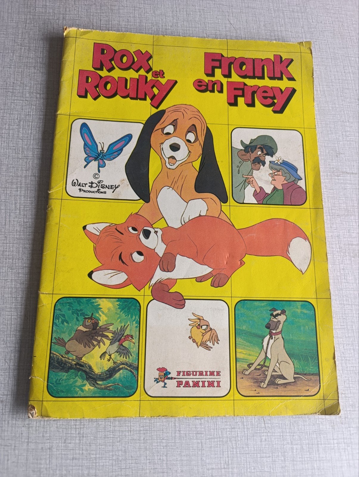 livre d'autocollants Panini Frank et Frey 1982, Enlèvement ou Envoi