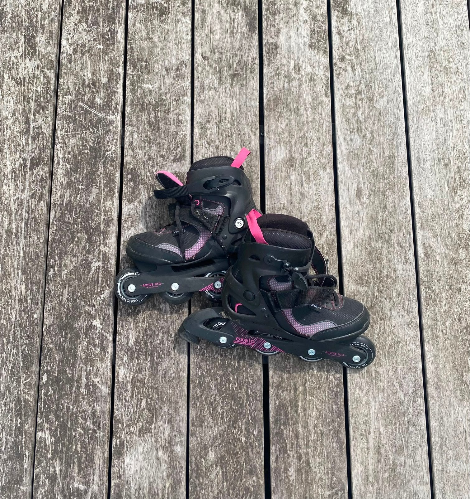 Inline skates, Sports & Fitness, Patins à roulettes alignées, Autres marques, Rollers 4 roues en ligne, Femmes, Enlèvement