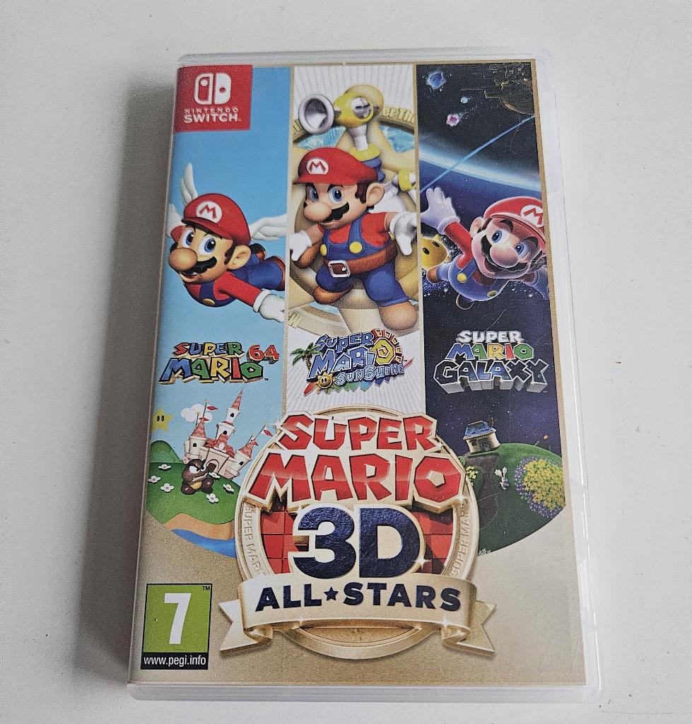 Switch spel Super Mario 3D All Stars, Games en Spelcomputers, Games | Nintendo Switch, Ophalen of Verzenden
