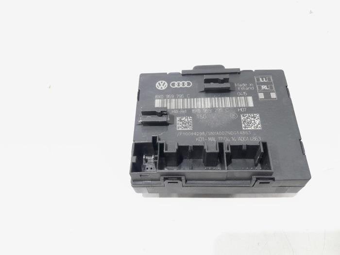 Module verrouillage central des portes d'un Audi Q3, -, 3 mois de garantie, Audi, Utilisé