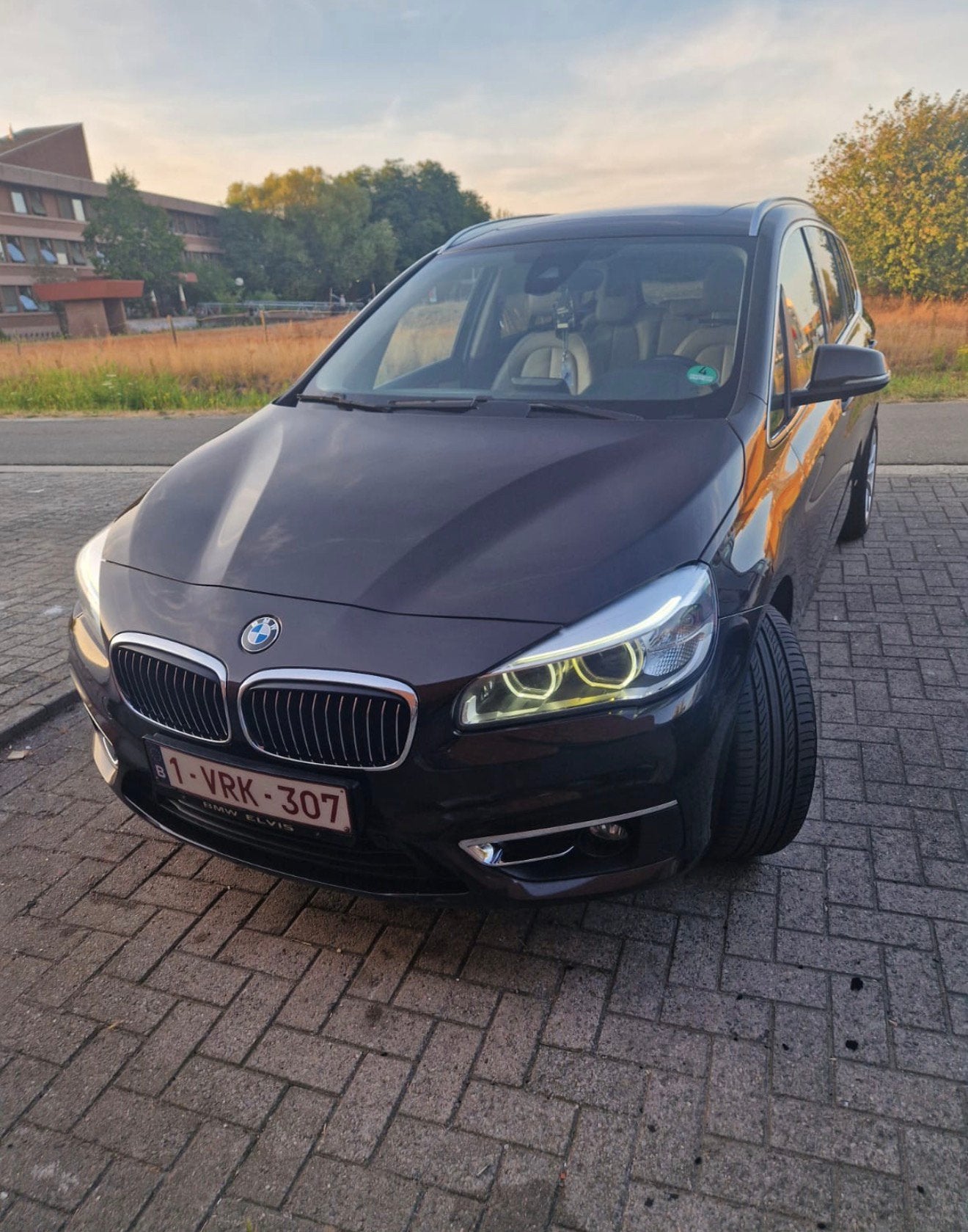Bmw 218d gran tourer luxury line, Automaat, Euro 6, Bruin, 2 Reeks Active Tourer