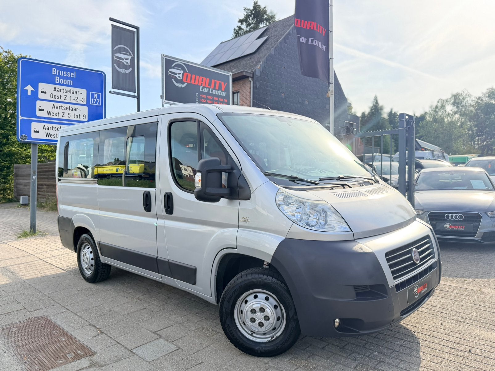 Fiat Ducato 2012 9zitplaatsen 2.0diesel 178000km Airco, Autos, Fiat, Achat, Entreprise, Boîte manuelle, Entretenue par le concessionnaire