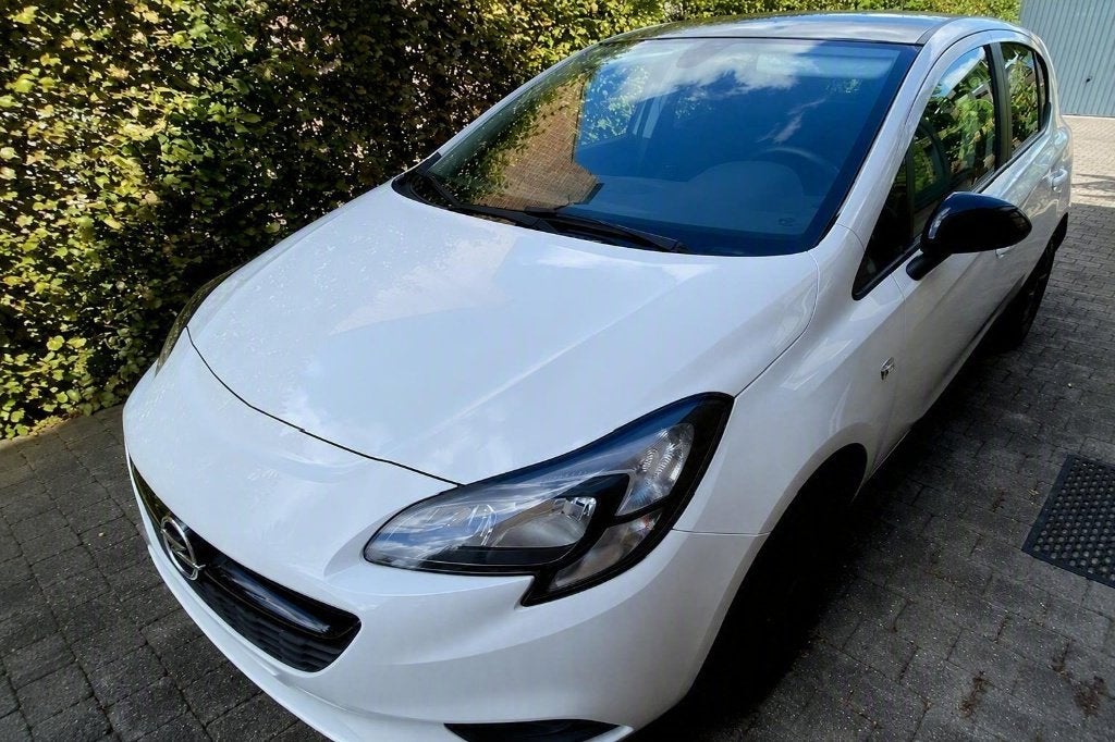 opel corsa, Auto's, Stof, Verwarmde buitenspiegels, Euro 6, Wit