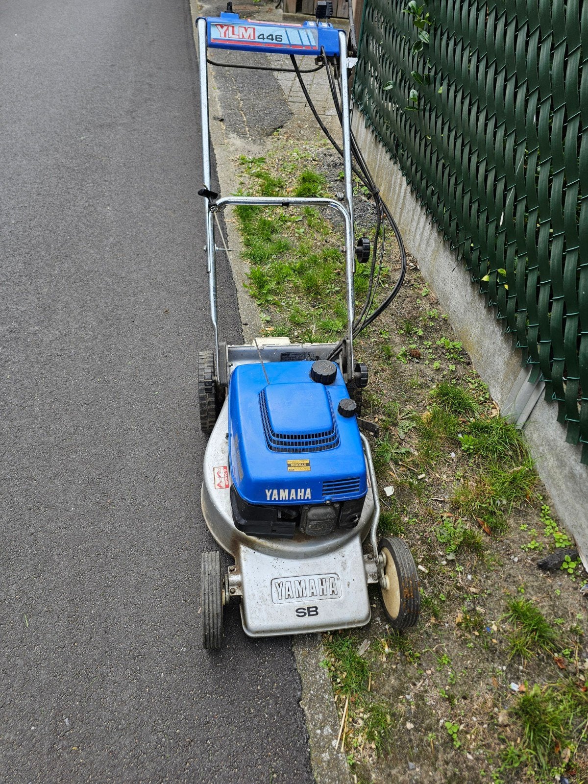 yamaha YLM 446 sb, Ophalen, Opvangbak