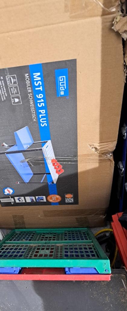 Te koop lastafel nooit gebruikt, Doe-het-zelf en Bouw, Gereedschap | Lasapparaten, Ophalen