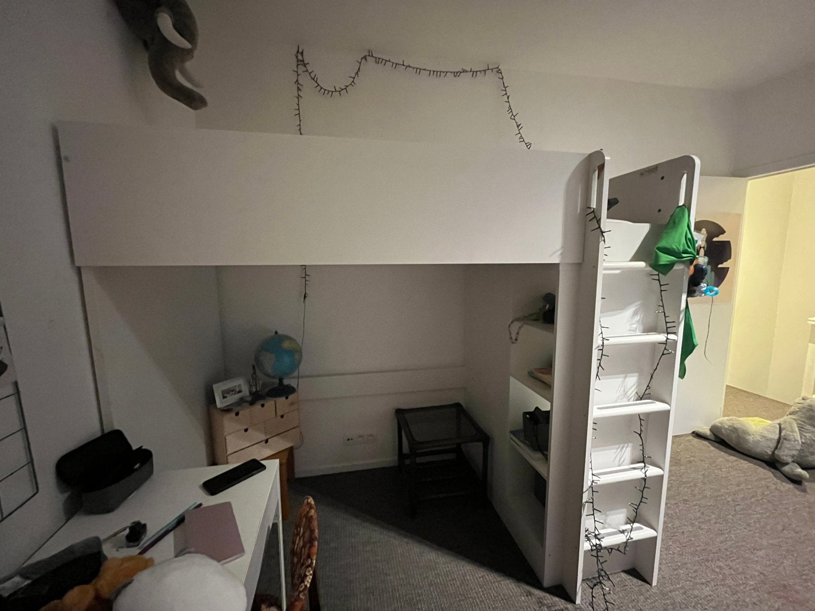 Hoogslaper SMÅSTAD IKEA, Kinderen en Baby's, Ophalen, Gebruikt, Hoogslaper