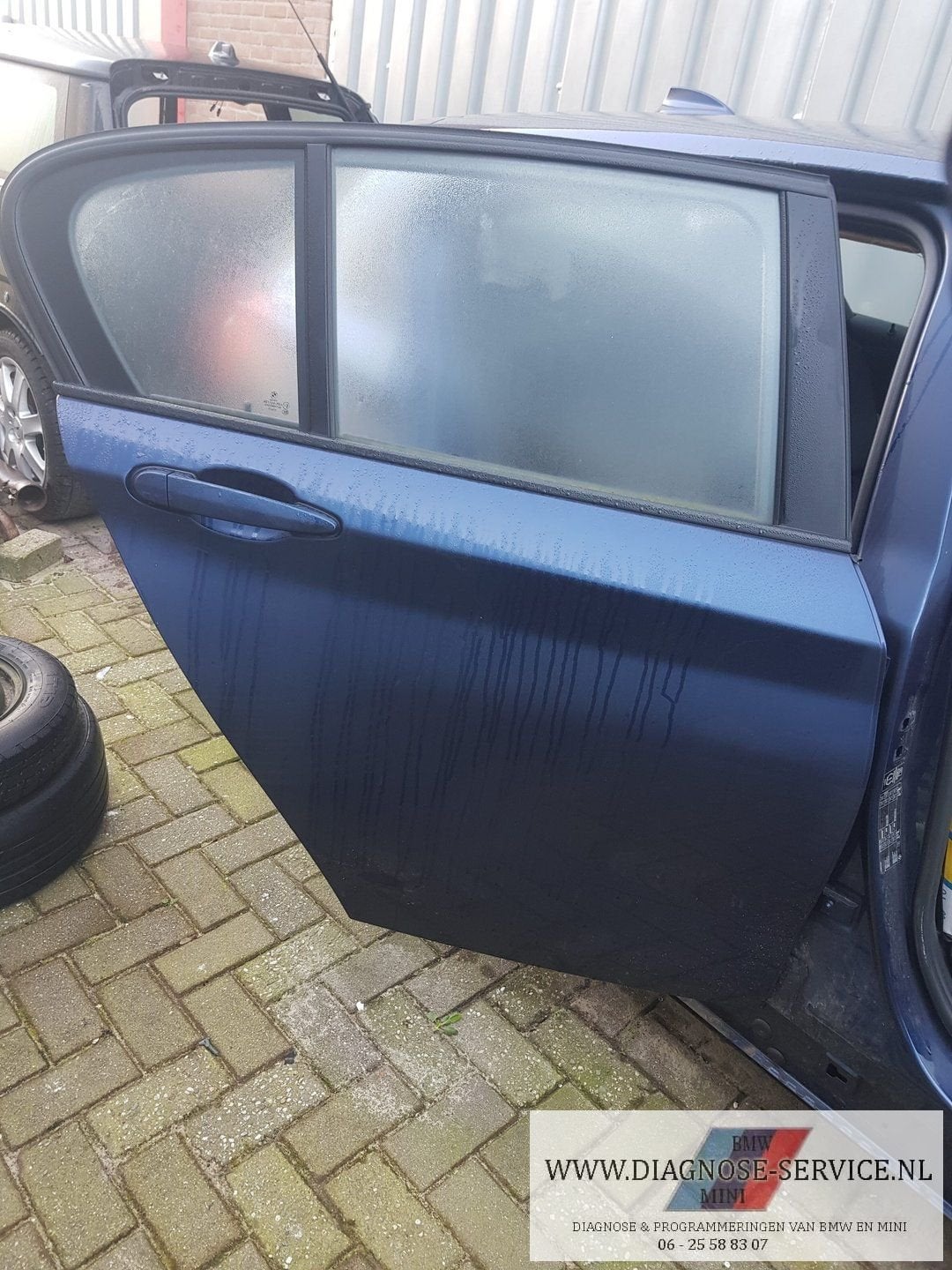 Bmw 1er F20 5 deurs  rechts achter portier met ruit, Ophalen, Gebruikt, -, Deur