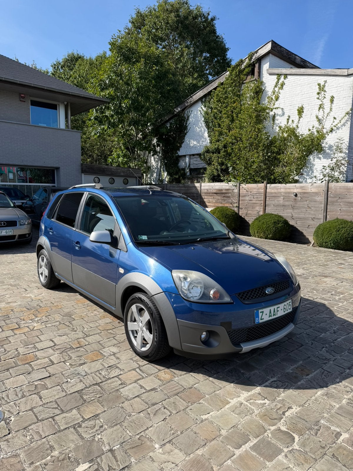 Ford fiesta CROSS editie 1.4 tdci al blanco gekeurd vv!!, 50 kW, Bedrijf, 5 deurs, Fiësta
