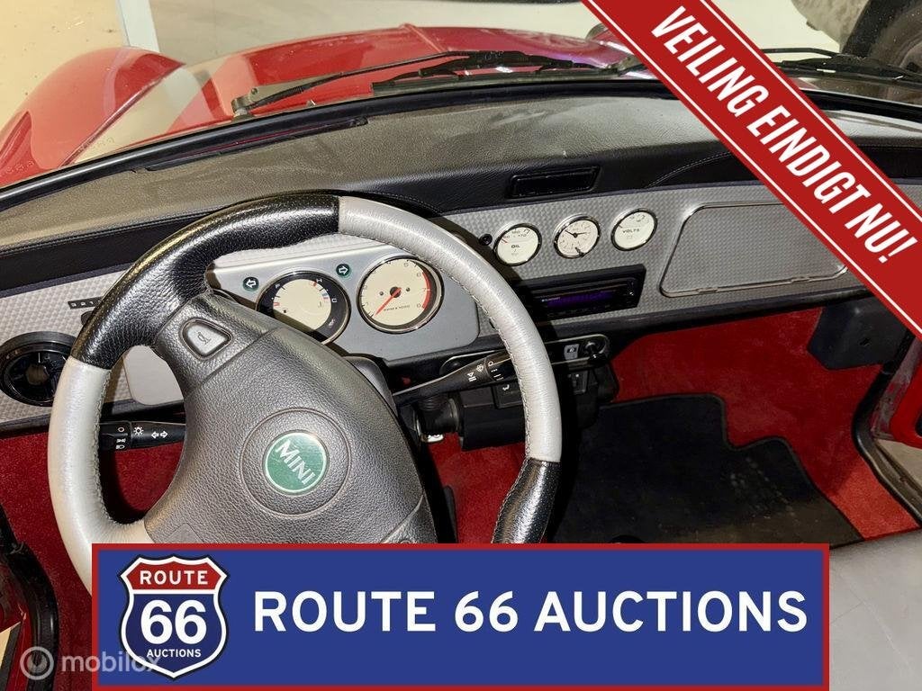 Rover Mini Cooper Sport | 2000 | Route 66 Auctions, Auto's, Rover, Zwart, Bedrijf, Handgeschakeld