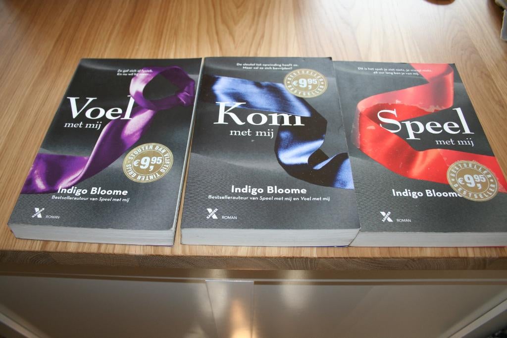 3delige boekenreeks van Indigo Bloome, Ophalen of Verzenden, Gelezen, Indigo Bloome