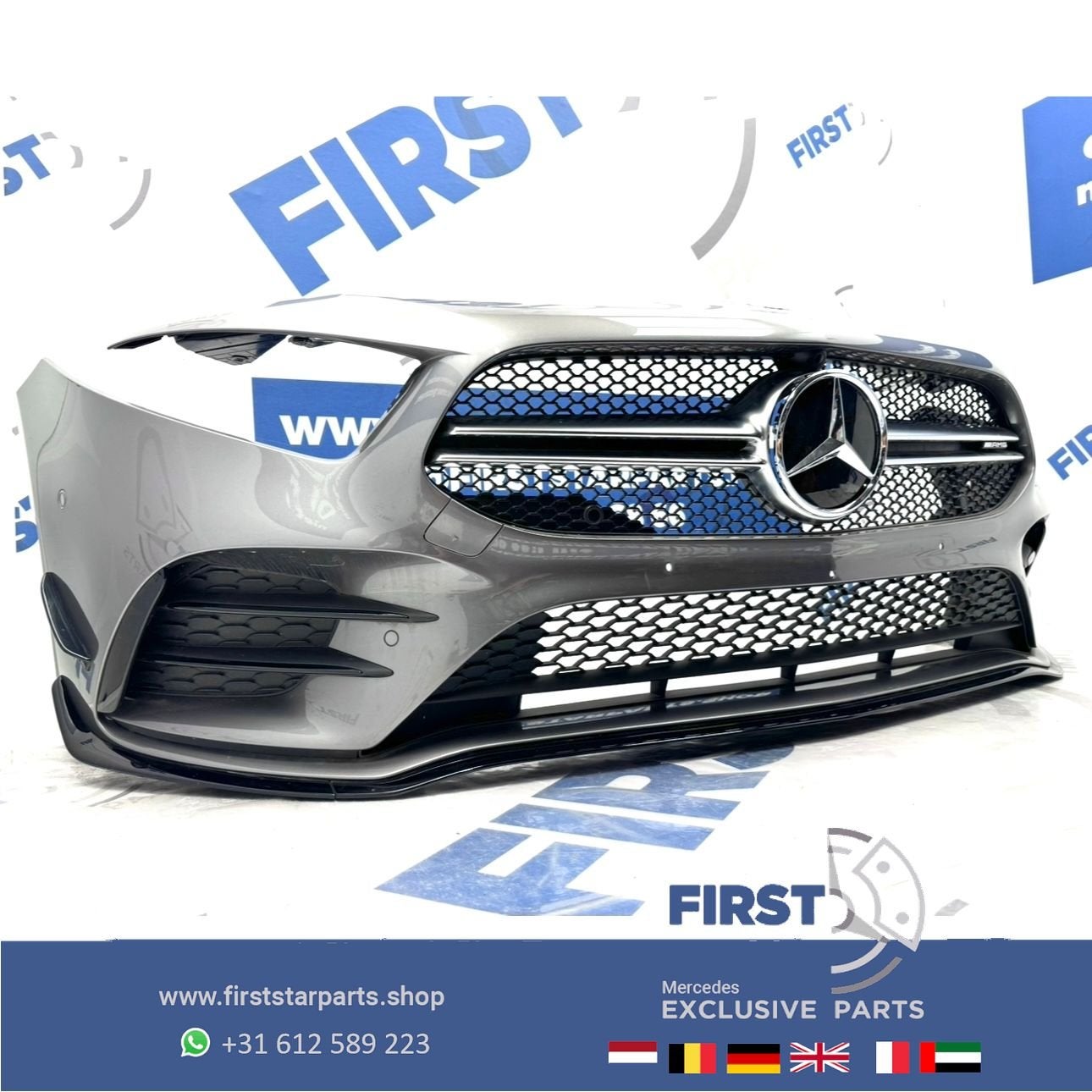 BUMPER W177 V177 A KLASSE 2021 A35 AMG VOORBUMPER A177880100, Gebruikt, -, Voor, Ophalen of Verzenden