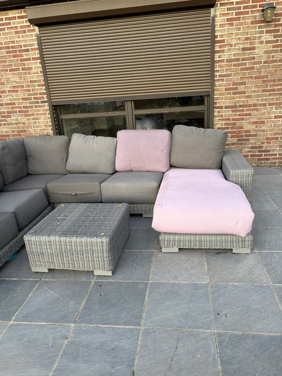 Loungeset bois le duc, Ophalen, Zo goed als nieuw, Loungeset