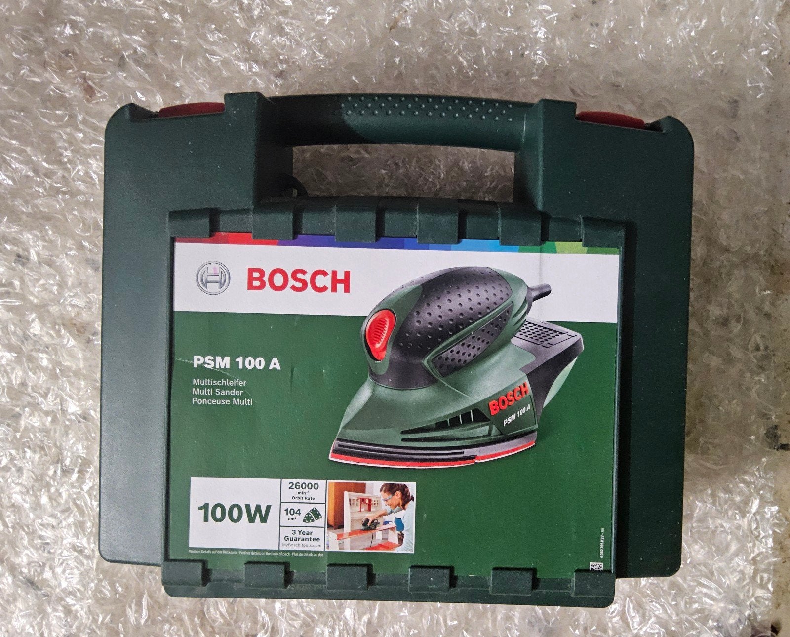 Bosch schuurmachine 100w nieuwe in de koffer...........
38 e, Doe-het-zelf en Bouw, Ophalen of Verzenden, Nieuw